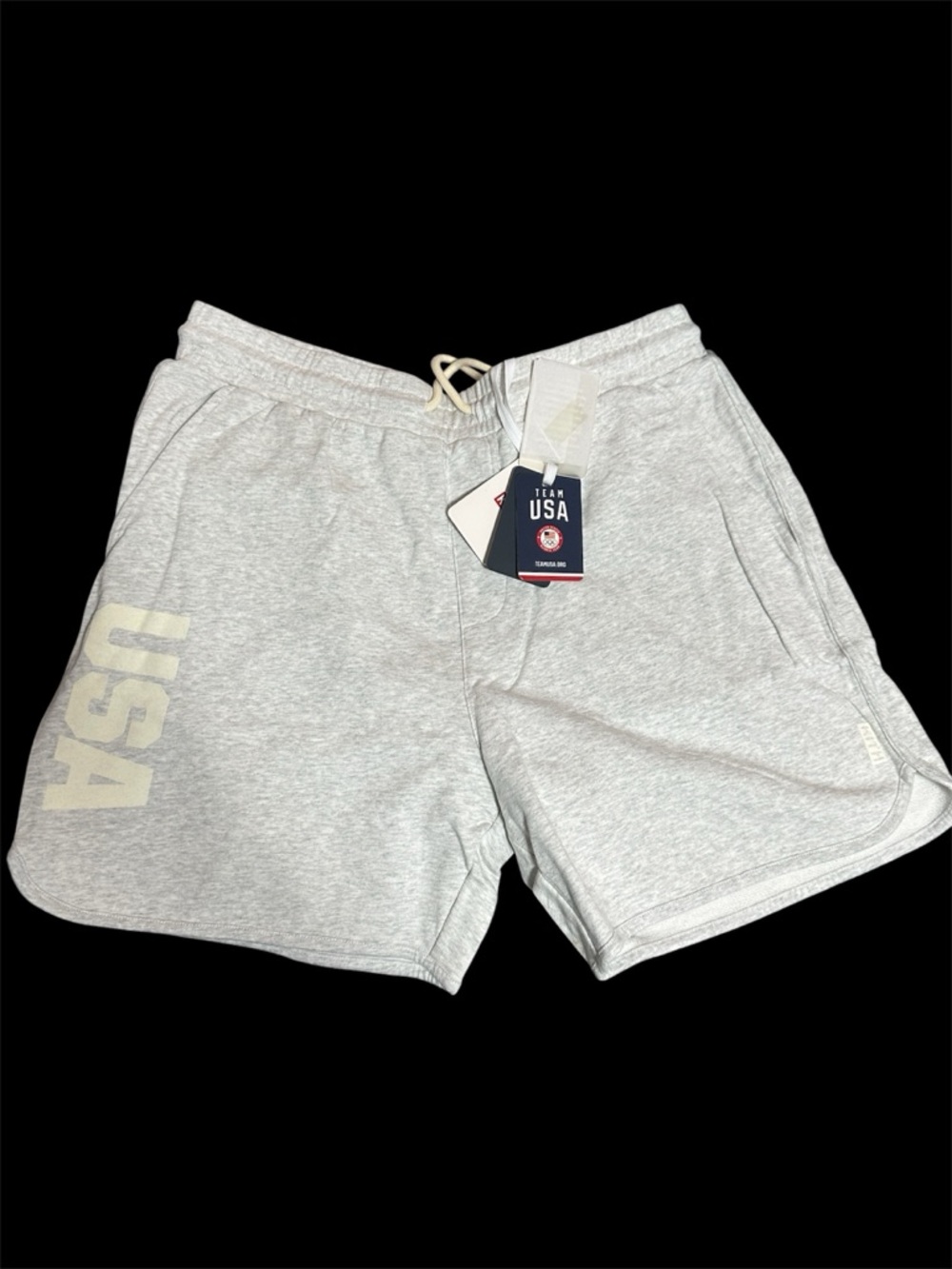 Kith Team USA Olympic Rings Shorts Gray S NWT Terry